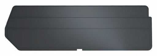 BinDivider 14.125inL Plastic Black PK6