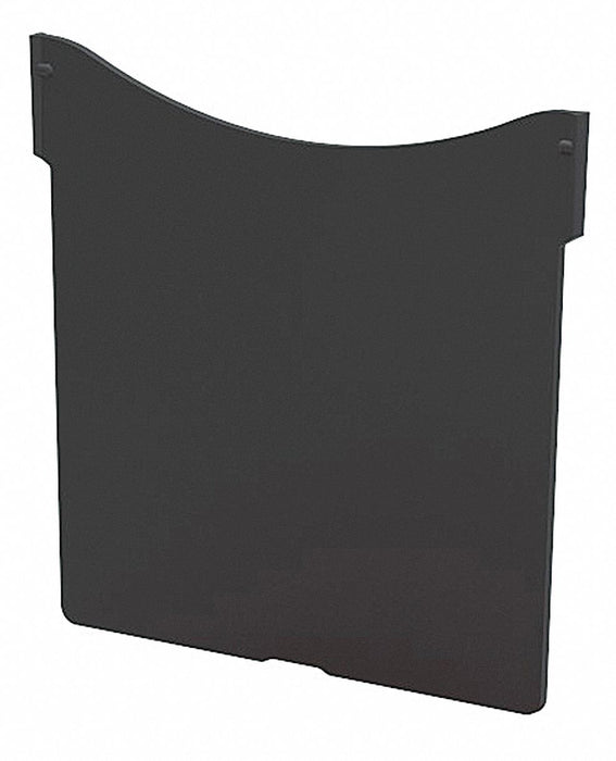 BinDivider 4.75inL Plastic Black PK6