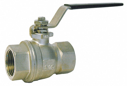 Manual 2-Way Ball Valve NPT 316 SS