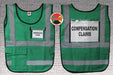 H6445 Safety Vest Green Legend Insert Univsl