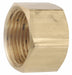 Cap Brass Compression 5/16 in