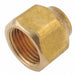 Flared Fitting Nut Brass 3/8 in