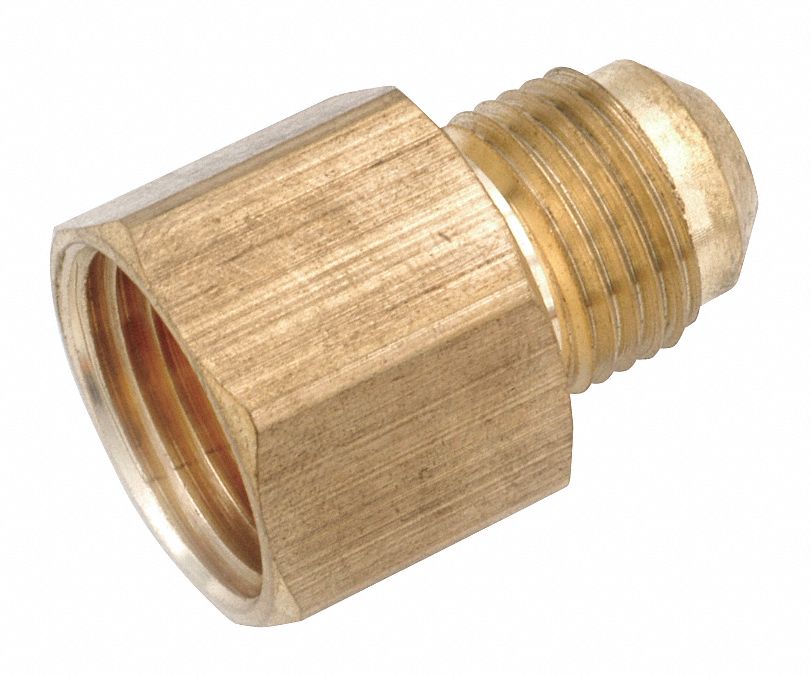 Strt Brass Flared 5/8 in FNPT 3/8 in