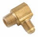 Elbow Brass Flared 1/4 in MNPT 1/2 in