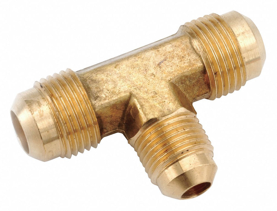 Tee Brass Flared 5/8  5/8  1/2 