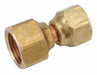 Strt Brass Flared3/8in Flared1/4in