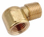 90 Street Elbow Brass 1/4 in NPT