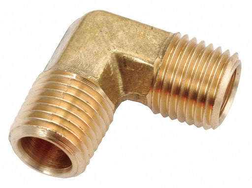 90 Elbow Brass 1/2 in Pipe Size MNPT