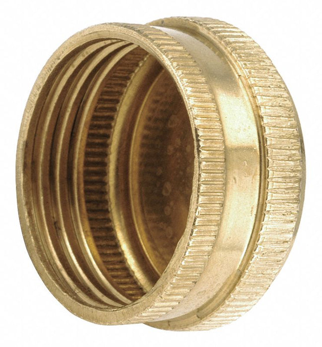 Garden Hose Cap Brass 11-1/2 GHT
