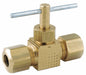 Needle Valve Low Lead Brass 150 psi