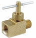 Needle Valve Low Lead Brass 150 psi
