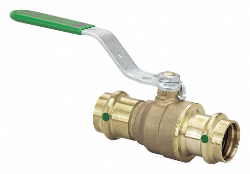 Manual 2-Way Ball Valve Press Bronze