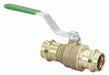 Manual 2-Way Ball Valve Press Bronze