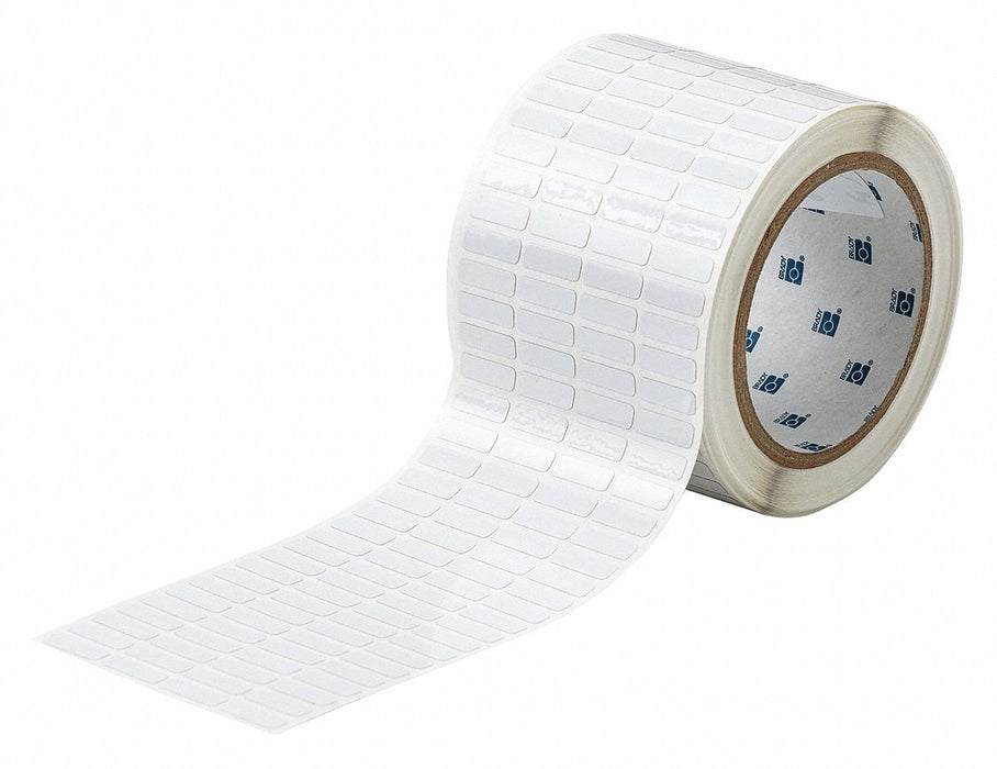 Pre-Cut Label Stock Roll White Gloss