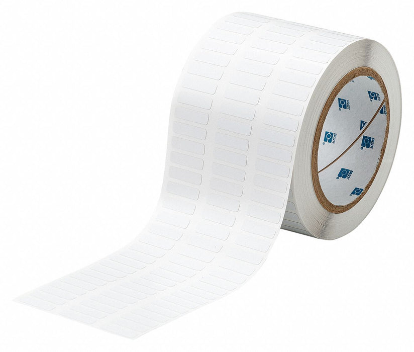 Pre-Cut Label Stock Roll White Matte