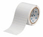 Pre-Cut Label Stock Roll White Gloss