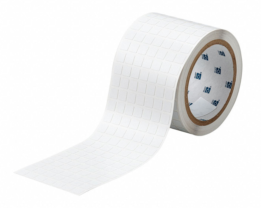 Pre-Cut Label Stock Roll White Matte
