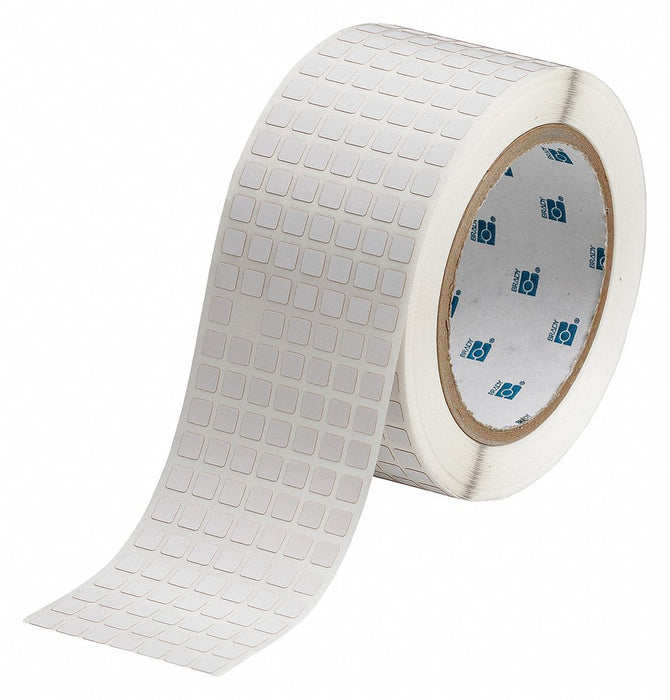 Pre-Cut Label Stock Roll White Matte