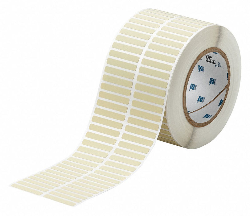 Pre-Cut Label Stock Roll Yellow Matte