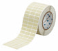 Pre-Cut Label Stock Roll Yellow Matte