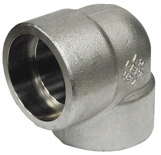 90 Elbow 304/304L SS 1 in Class 3000