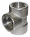 Tee 304/304L SS 2 in Pipe Size Socket