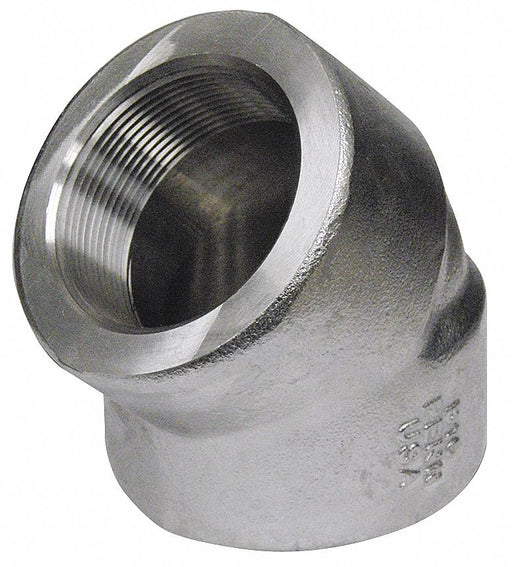 45 Elbow 304/304L SS 1/2 in FNPT