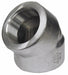 45 Elbow 304/304L SS 1/2 in FNPT