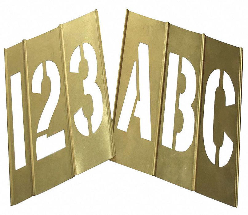 StencilSet CombinationSet Brass 92pcs