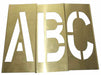 Stencil Set Letter Set Brass 33 pcs