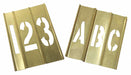 StencilSet CombinationSet Brass 46pcs
