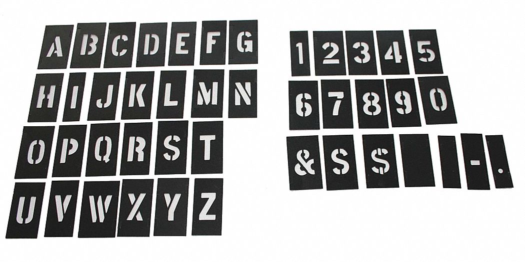 StencilSet CombinationSet Plastic 138pcs