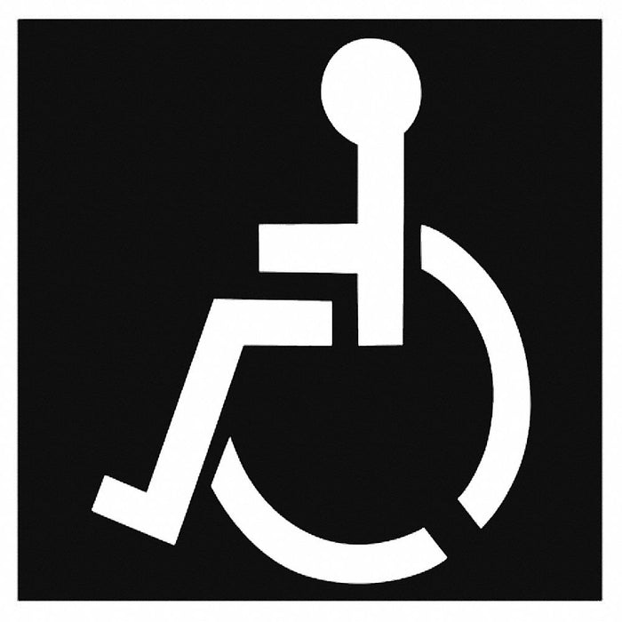 Individual Stencil Symbol PVC