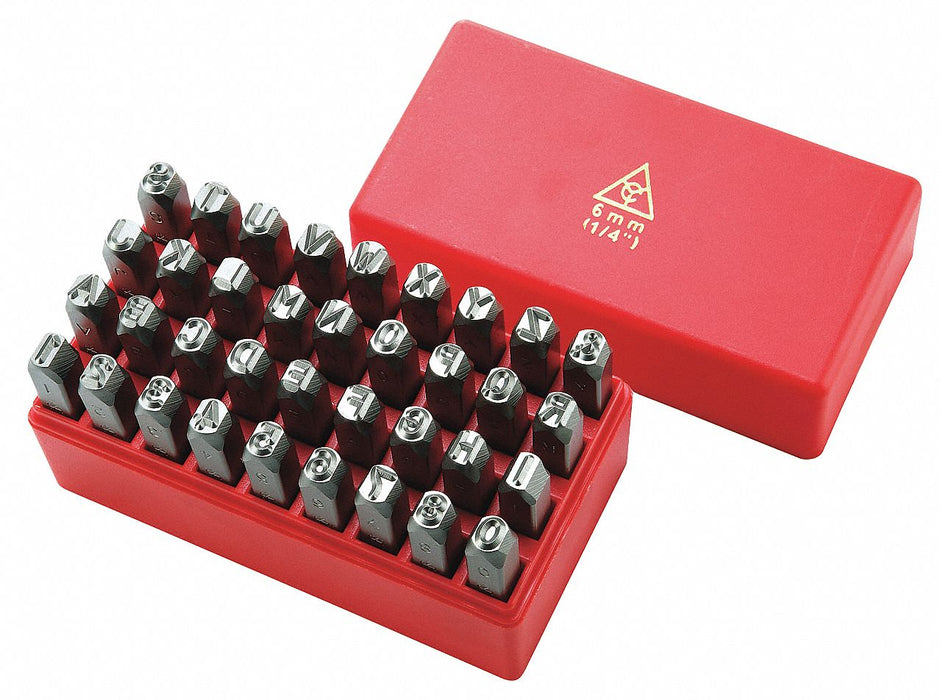 Hand Stamp Kit Letter/Number Set