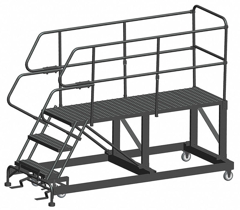M8923 Roll Work Platform Steel Single 30 In.H