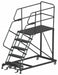 Roll Work Platform Steel Single 50 In.H