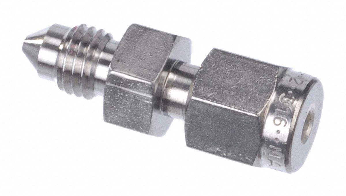Strt SS Flared 1/2 in MNPT 1/4 in