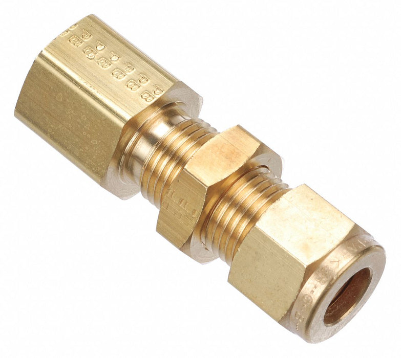 Strt Brass Comp. 3/8 in FNPT 1/4 in