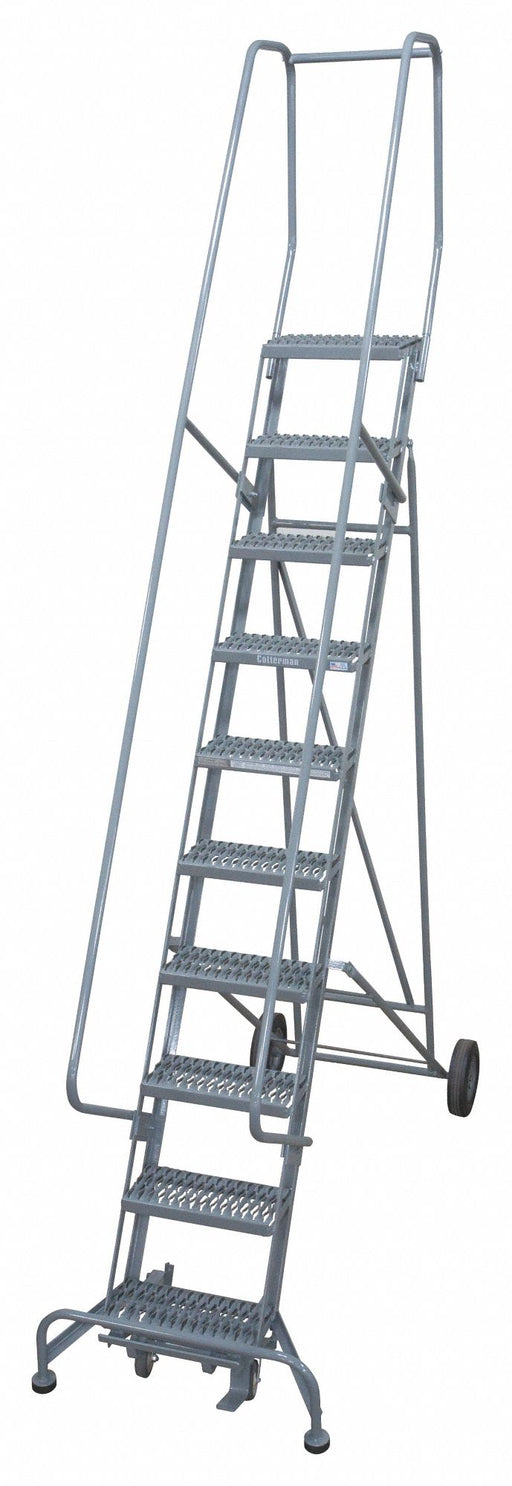 Rolling Ladder Hndrl Pltfm 100 In H
