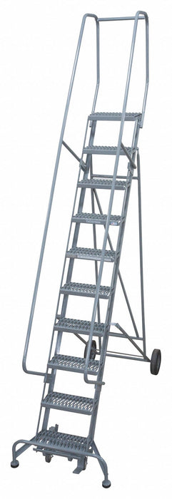 Rolling Ladder Hndrl Pltfm 100 In H