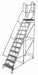 Rolling Ladder Hndrl Pltfm 120 In H