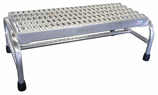 Step Stand 10 In H 500 lb Aluminum