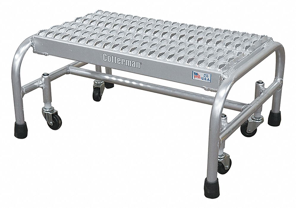 Rolling Ladder Welded Platform 12In H