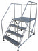 Work Platform Rolling Steel 40 In H