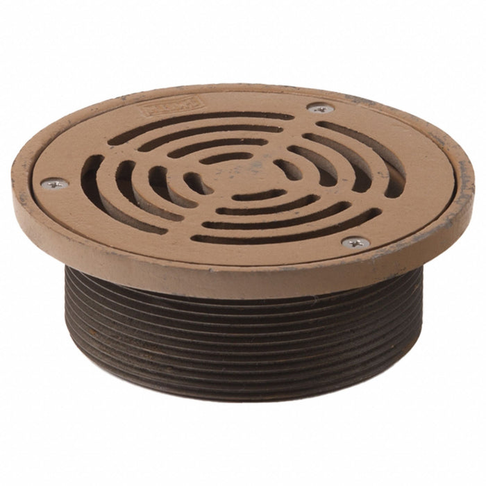 Floor Drain Strainer 4In NPSM 5.75In Dia