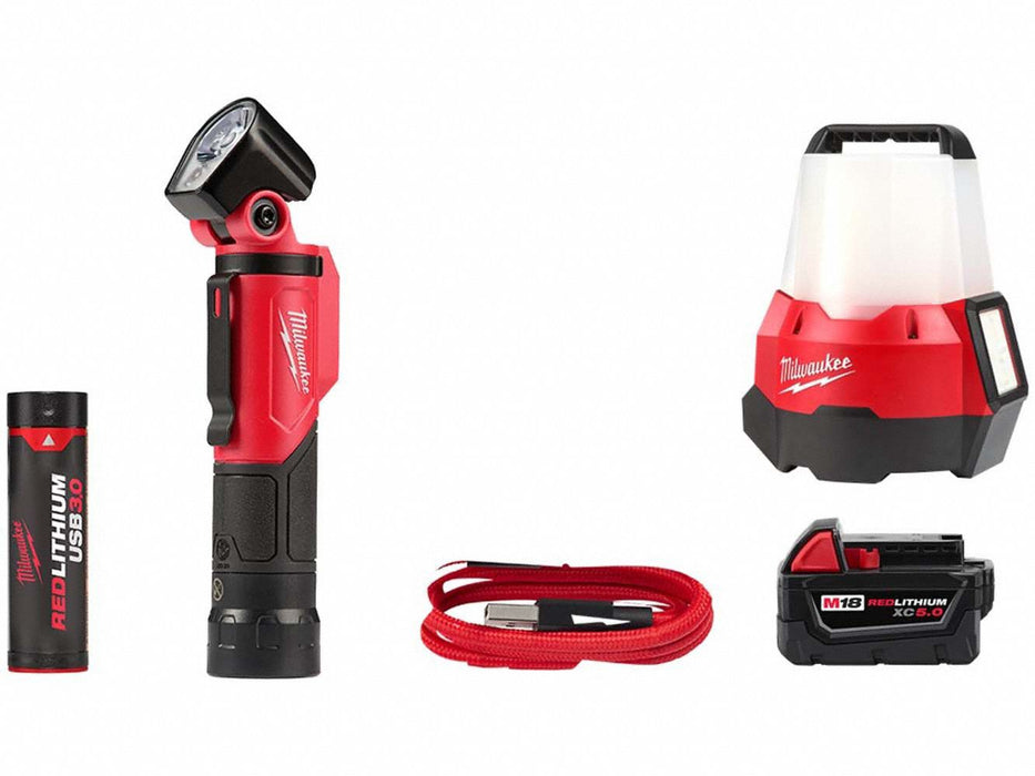 Flashlight + M18 Light + XC5.0 Battery