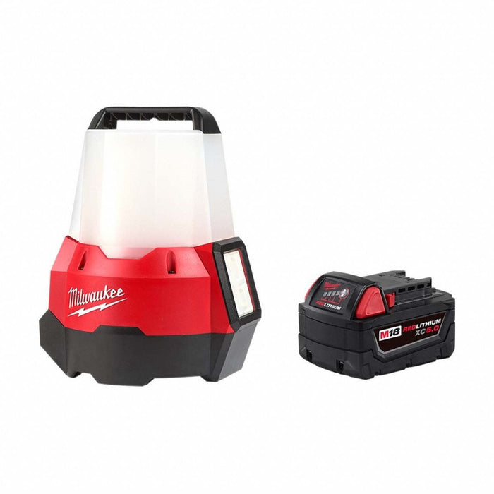 M18 Compact Site Light+M18 XC5.0 Battery