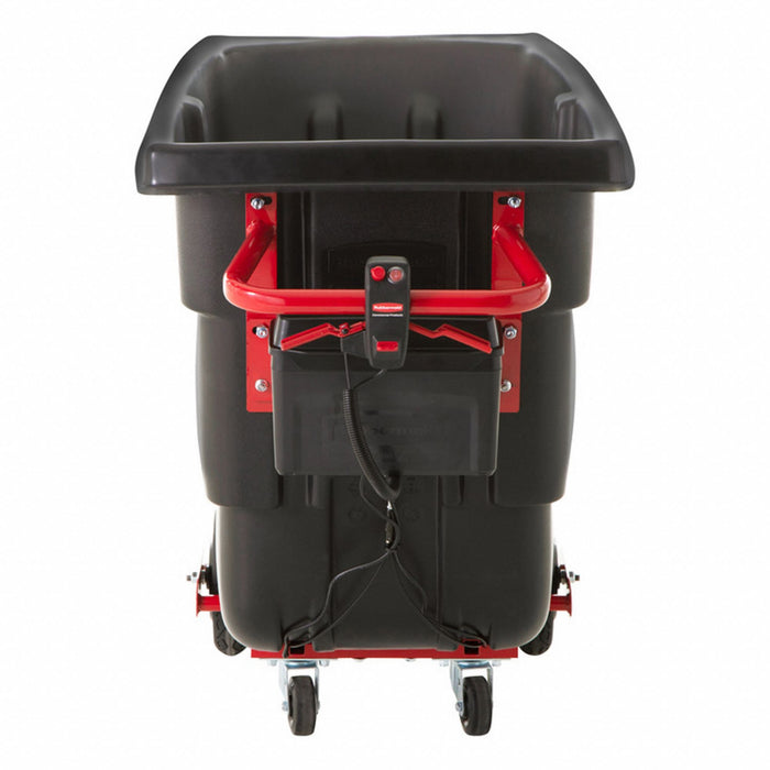 Motorized Rotomolded Tilt Truck Black