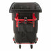 Motorized Rotomolded Tilt Truck Black