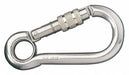 Carabiner Hook Double Lock SS 3/8 